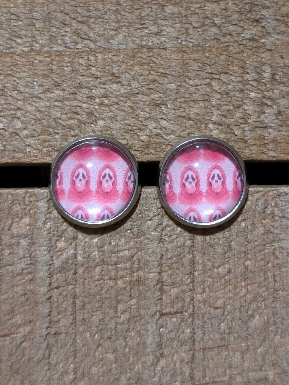 💟 Ghostface Handmade Earrings
